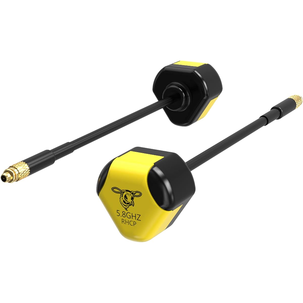 SpeedyBee FPV Antenna MMCX Straight RHCP 5.8GHz 2.8dBi Antenna for FPV VTX RX 2pcs