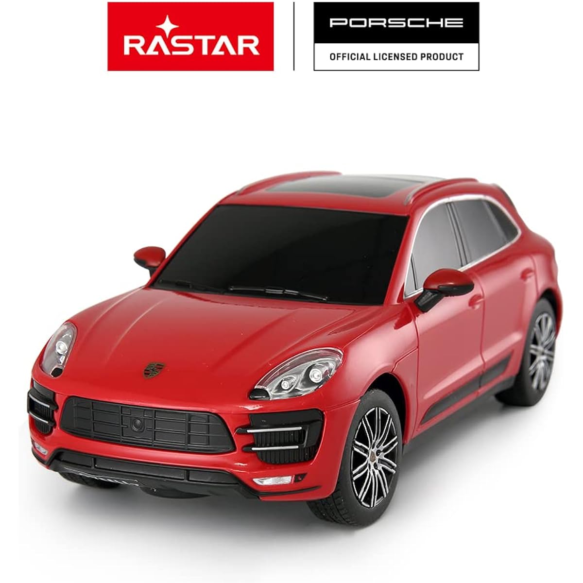 RASTAR 1:24 Porsche Macan Turbo RC Toy Car Remote Control Car Gift for Kids.
