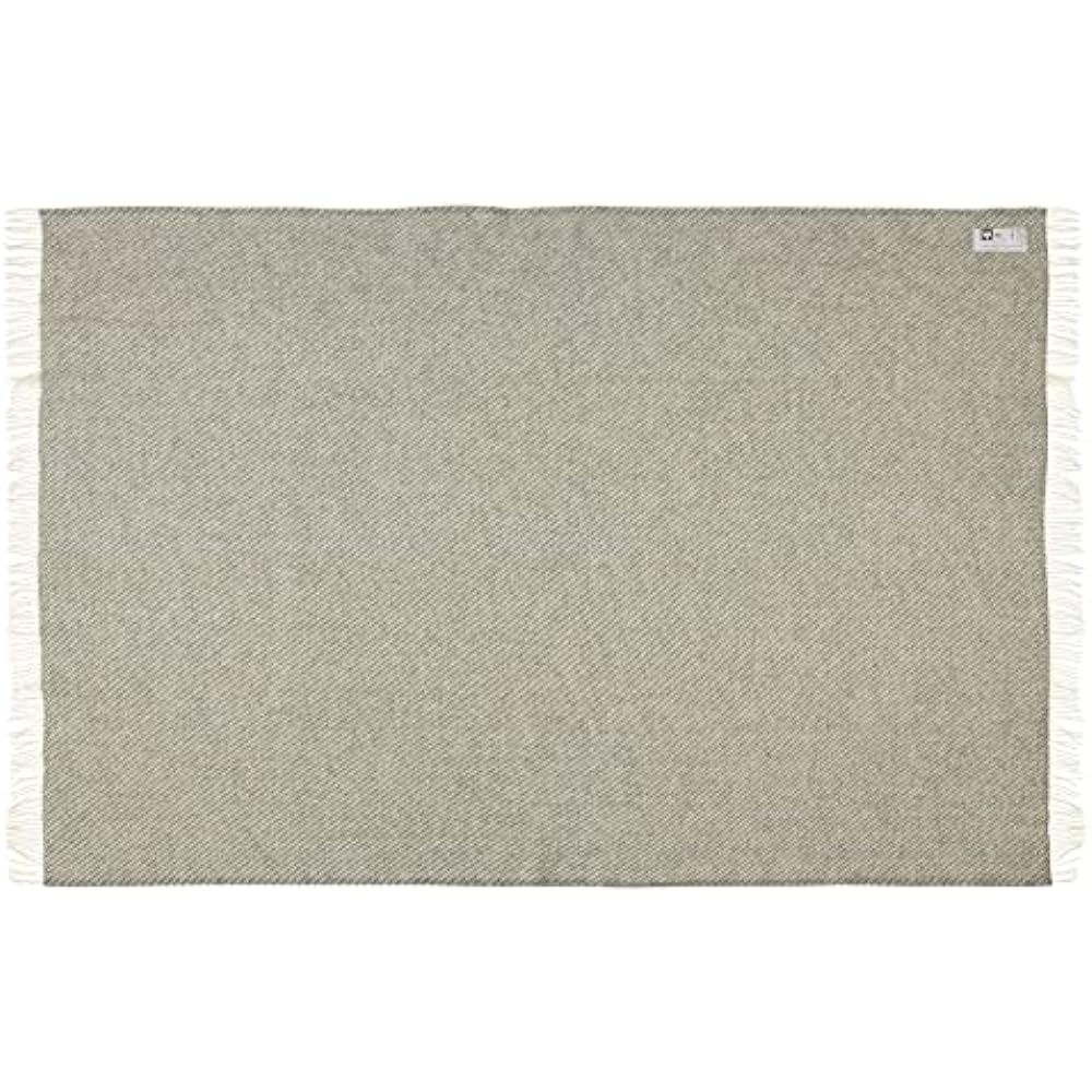 Silkeborg Uldspinderi Halfket Bornholm Nordic Gray 85x130cm in gift box 10210103-GB