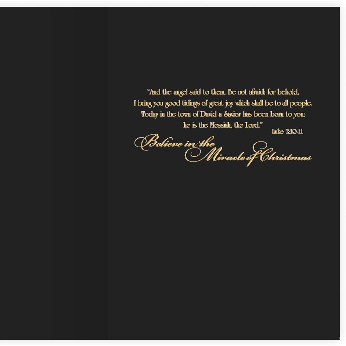 The Gallery Collection 25 Holy Family Religious Christmas Cards with Foil Lined Envelopes for Business or Consumer Use