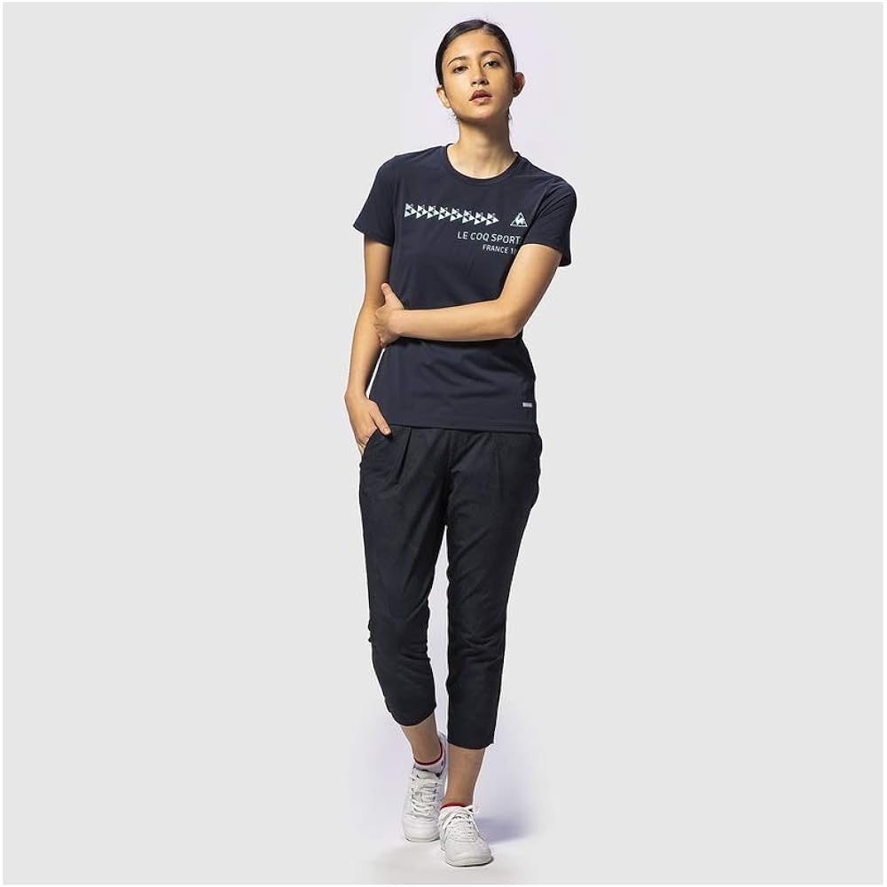 [Le Coq Sportif] Long Pants Air Stylish Pants (8 minutes) Women's