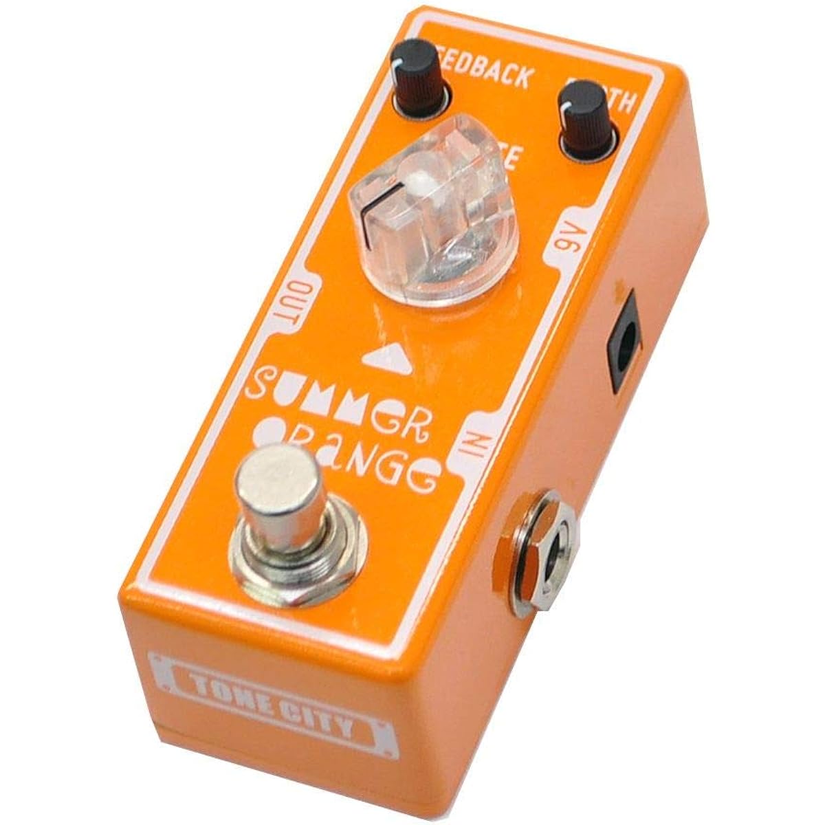 TONE CITY Guitar Effector Summer Orange