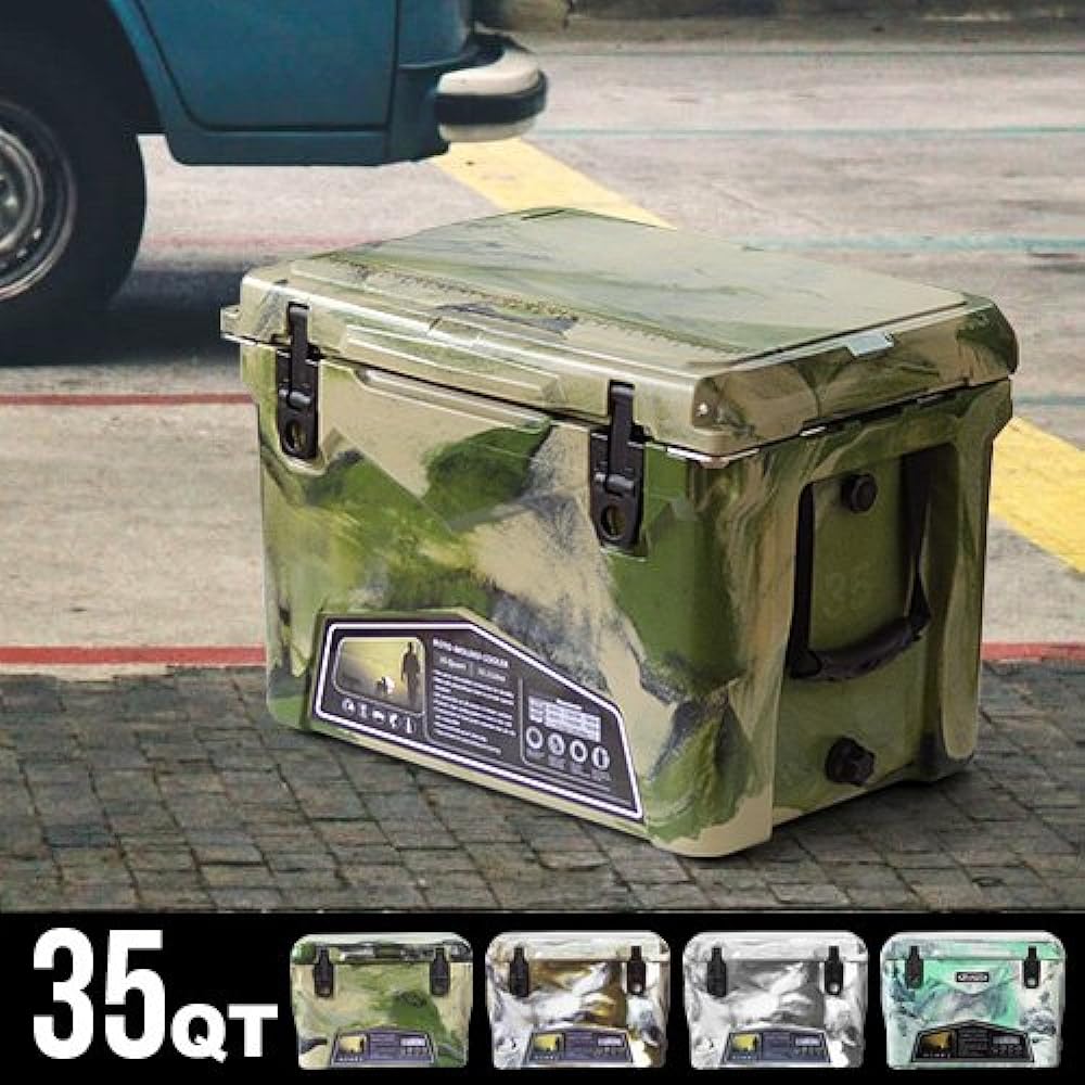 Iceland Cooler Box 35qt [Dessert Camo / 33.1L] Deelight iceland cooler box