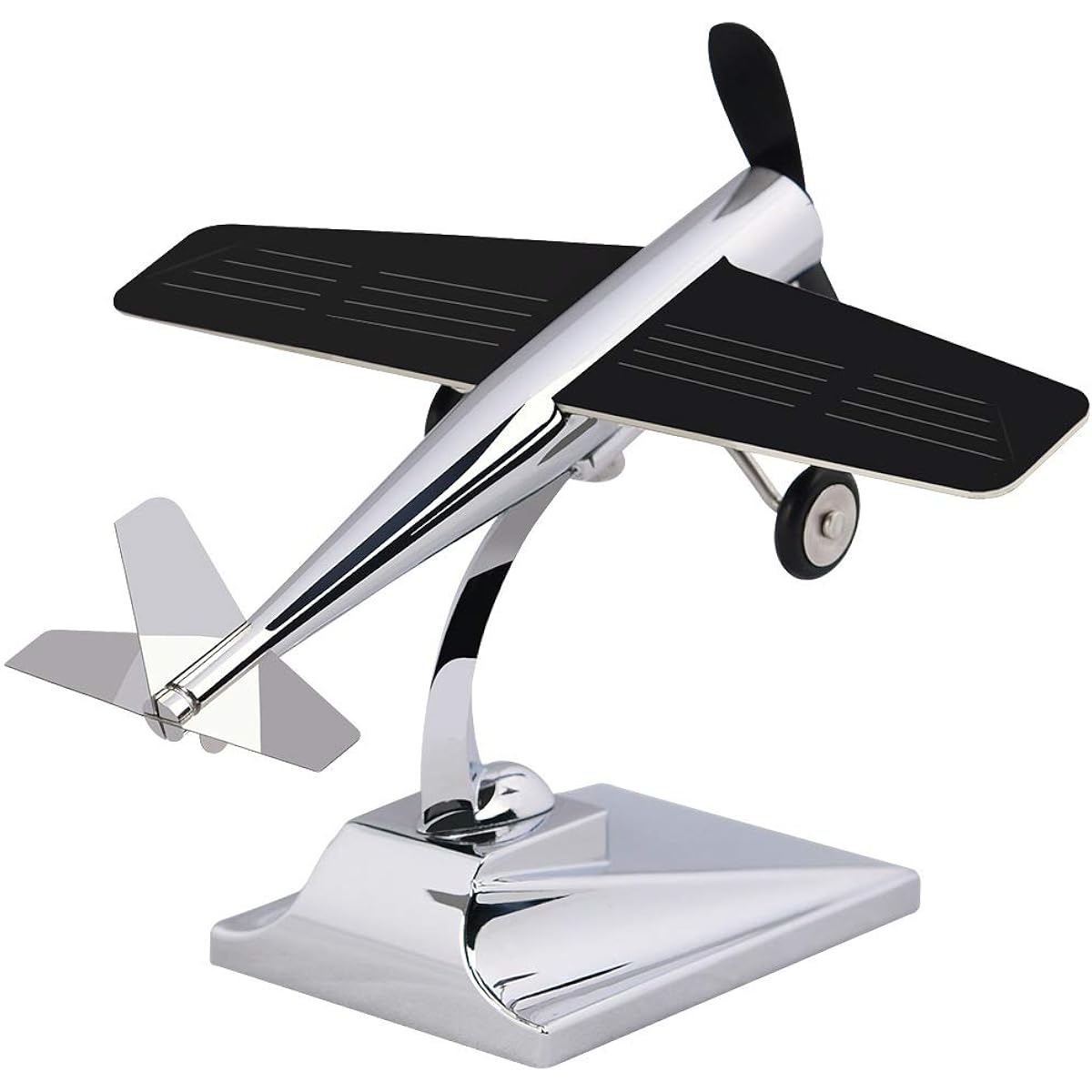 MagicTech Solar Panel Power Windmill Propeller Car Ornament Kirksite Material Decoration Science Education Toy PH27