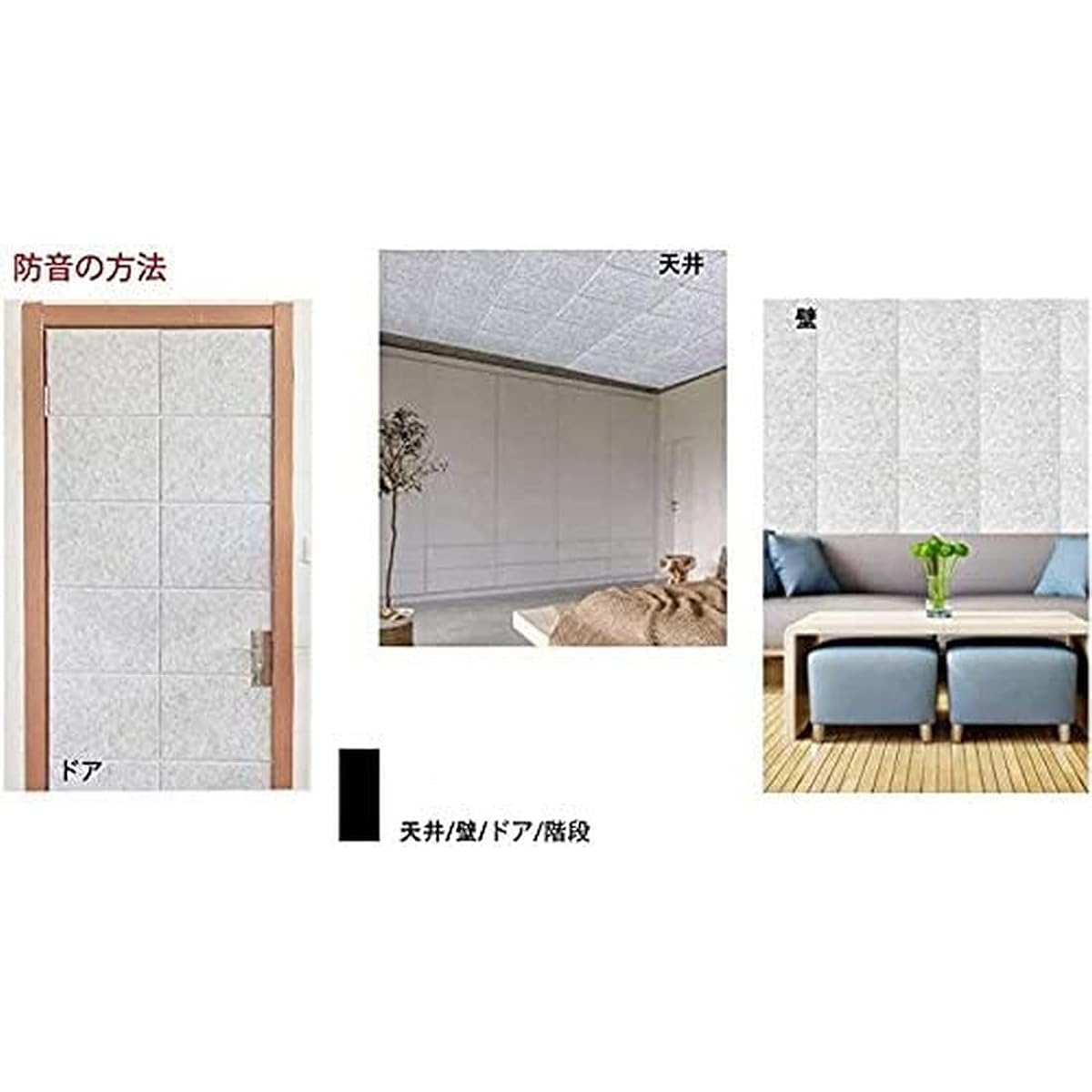 , Sound Absorbing Board, Sound Absorbing Sheet, 60*60cm, Thickness 0.9cm, Soundproofing Sheet, Hard Sound Absorbing Felt Board, Sound Absorbing Panel, Sound Absorption, High Density, Moisture Proof, For Walls and Floors, Polyester Fiber (Set of 24, Blue)