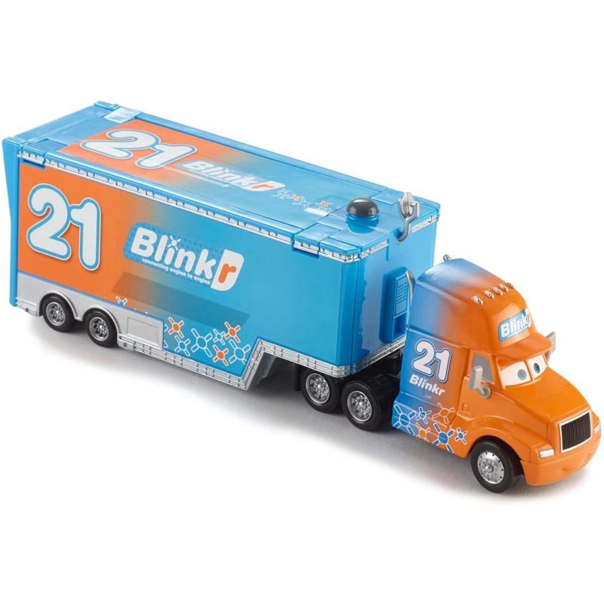 Disney Cars Blinker #21 Speedy Comet Hauler