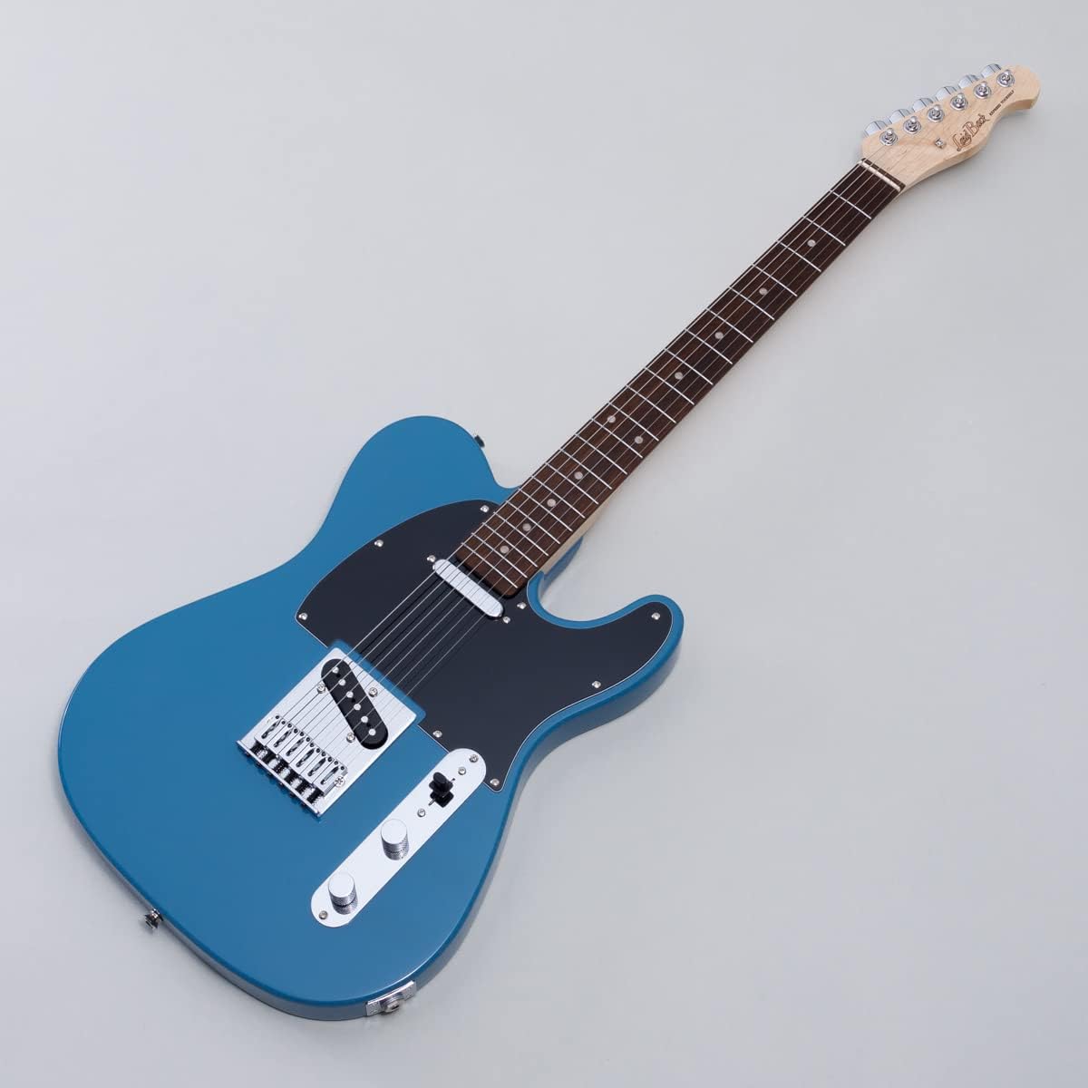 LaidBack LTL-5-R-SS Fog Blue Electric Guitar Telecaster Type Humbucker Switchable Alder Body Blue LaidBack