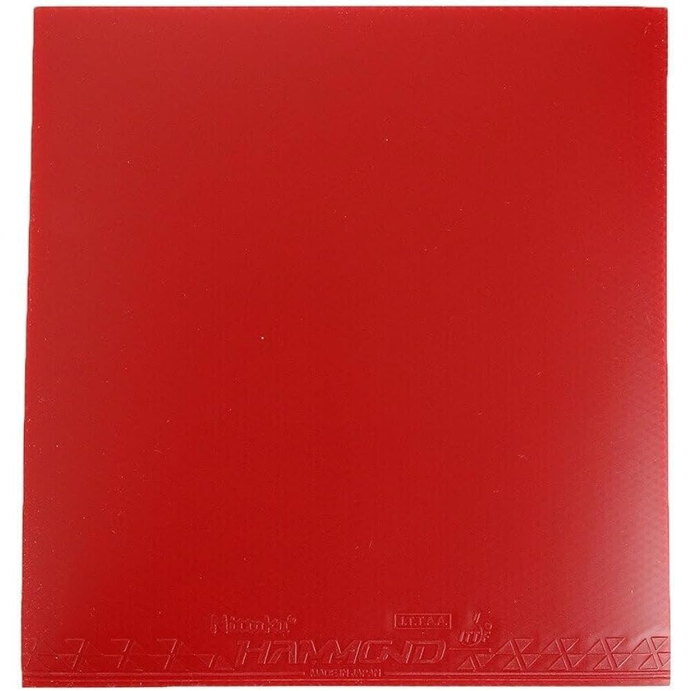 Nittaku Table Tennis Rubber Hammond Back Soft High Elasticity NR-8527 Red Thin