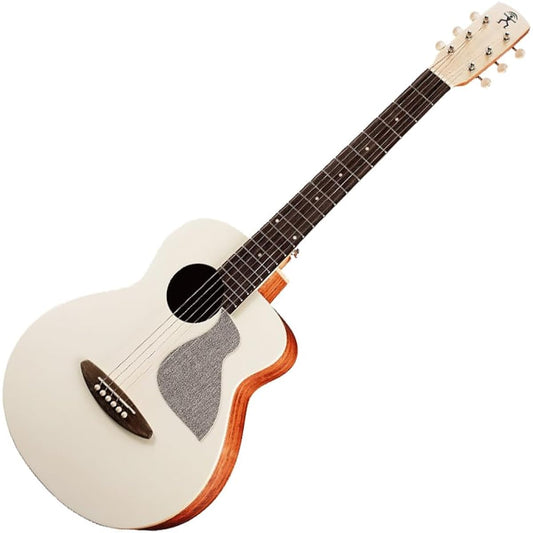 aNueNue aNN-MC10 AM (Almond Milk) Acoustic Guitar Compact Size Mini Guitar Solid Top Pantone Color Series Pastel Colors aNueNue