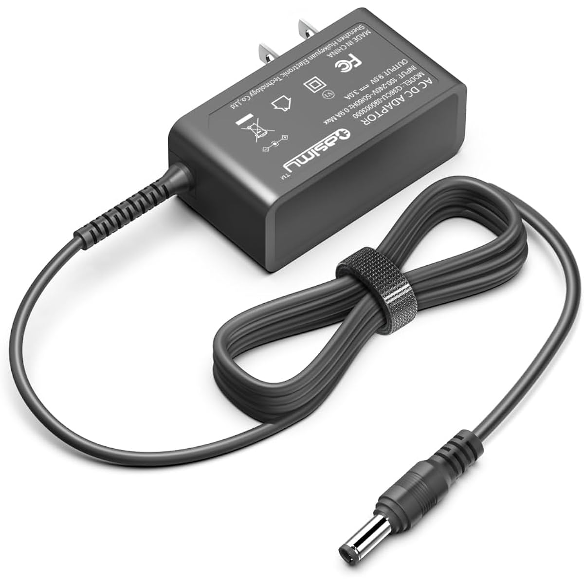 CASIMY 9V Effect Guitar Pedal Adapter Compatible with Line 6 FX100 DC-3g DC3g DC-3 Teac Jet 98-030-0041 NSA27EP-090300 M8H-27US08R M8H-27USN09 HD300 HD400 HD500 9 9-060 9--1705 99-060-2105 Power cord