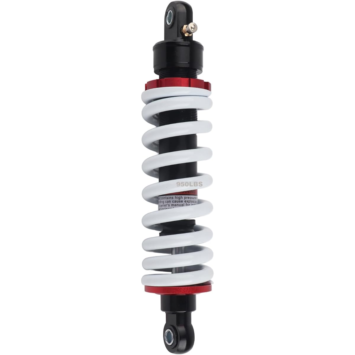 KIMISS Aluminum Alloy Shock Damper, 290mm/11.4inch Rear Shock Damper Suspension Spring Fit for Dirt Pit Bike ATV