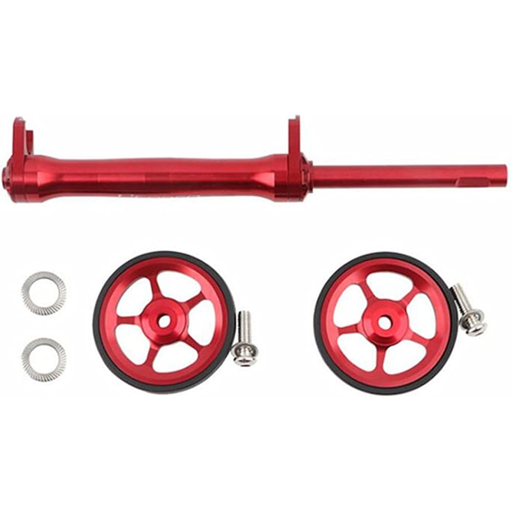 Litepro Easy Wheel Extension Rod Telescoping Bar Bike Aluminum Alloy Rear Cargo Rack Parts For Folding Bike For brompton easywheel