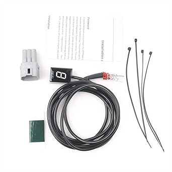 Speed Display Meter 6 Speed Motorcycle Gear Display Indicator Suzuki Boulevard C50 M50 C90 C109R M109R/R2 /DL650 DL1000 V-Strom GSXR600/750/1000