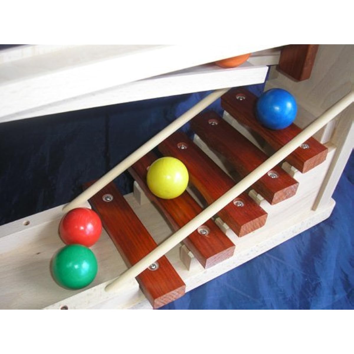 [Japanese-made wooden toy] Korokoro Xylophone M64