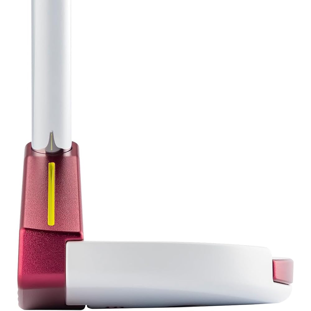 Casco Red Red9/9 Whiteback DELTA-FACE DF-017 Round Mallet Putter Putter Shaft: KBS CT TOUR PUTTER