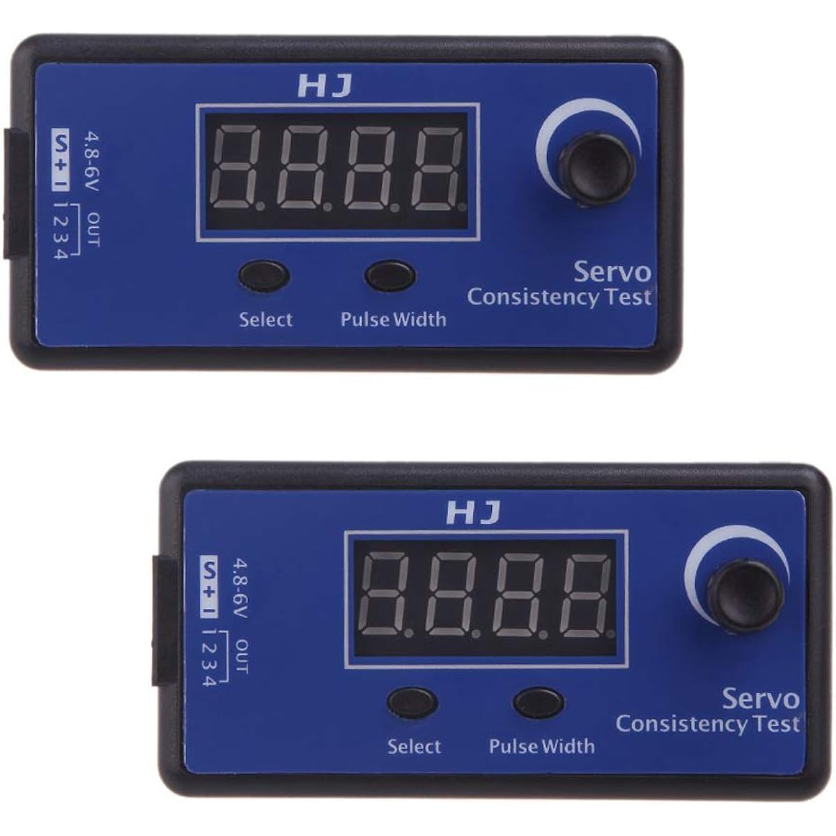 Stemedu HJ Digital Servo Tester ESC Consistency Speed Controller RC Helicopter Airplane Car Motor Throttle Display 2pcs