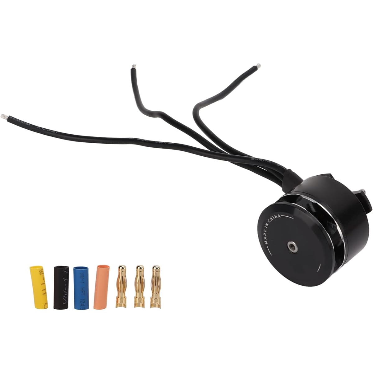 RC Outrunner Brushless Motor, Detachable 380W 14V 38A Black 14 Pole 35321/10 Brushless Motor for RC Crawler