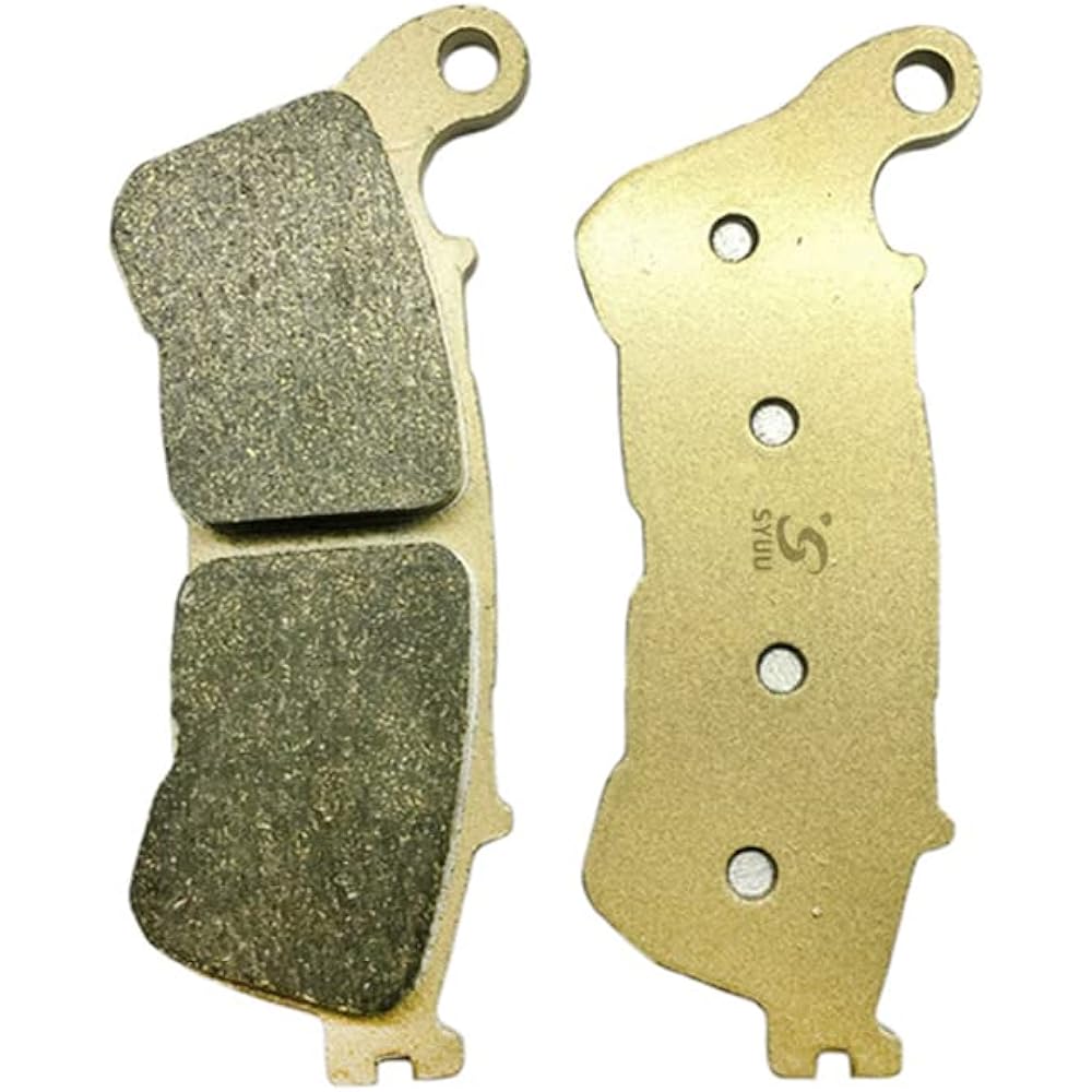 S SYUU Motorcycle Front Rear Brake Pad Compatible with Harley-Davidson XL 1200V Seventy Two XL 1200 T Superlow XL 1200 C Sportster Custom 2014-2017 FA640F FA254R