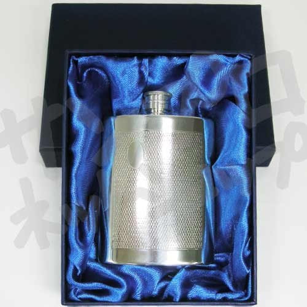 Pewter Skittles Mesh 4oz Pinder Bros. Pewter Flask [SP-014]