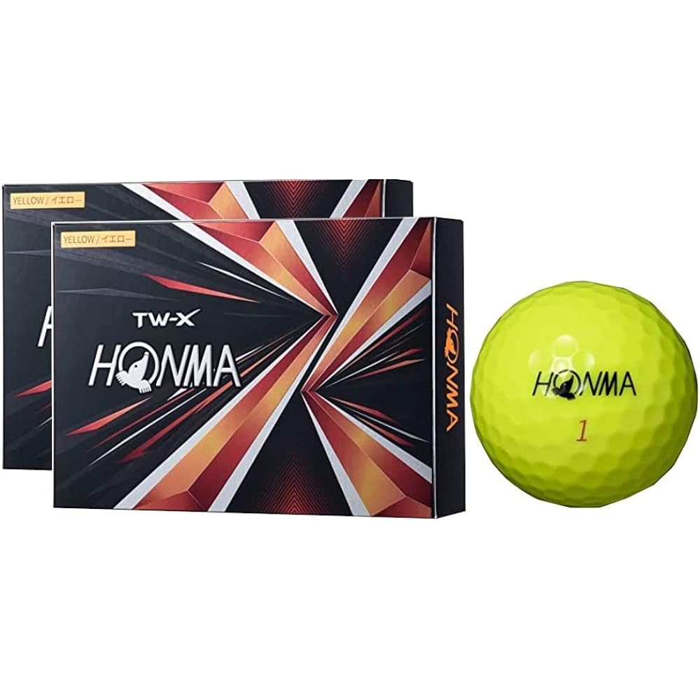[2 Dozen] Honma Golf Honma Golf Balls 2021 Model TW-X TW
