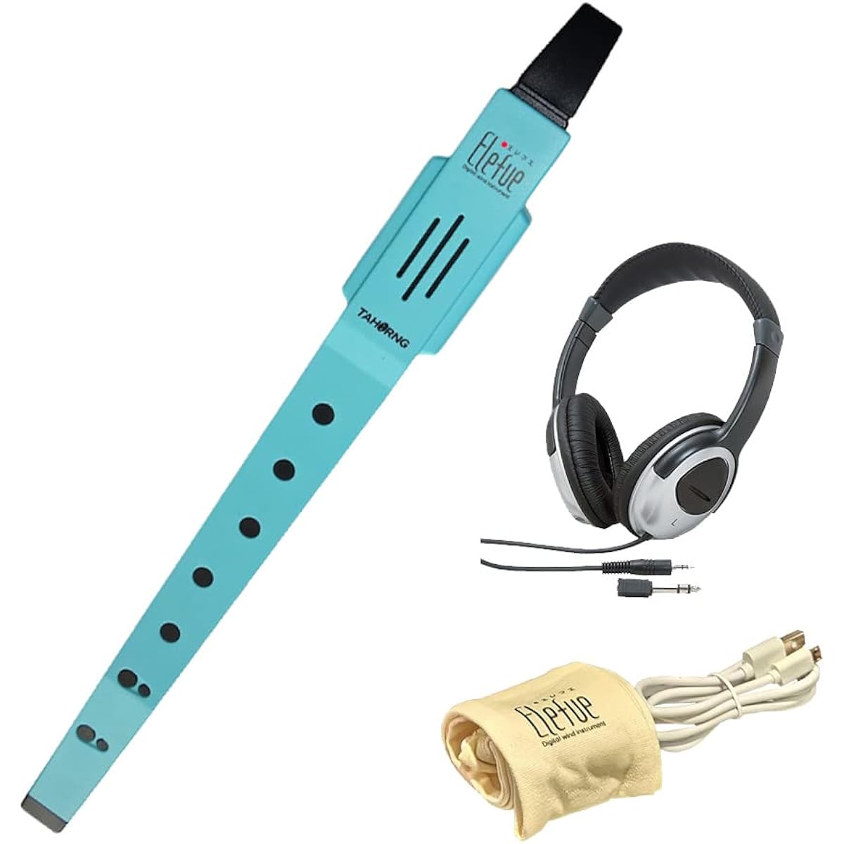 TAHORNG Elefue BLUE Headphone Set Elefue Electronic Recorder Built-in Speaker Tahorn