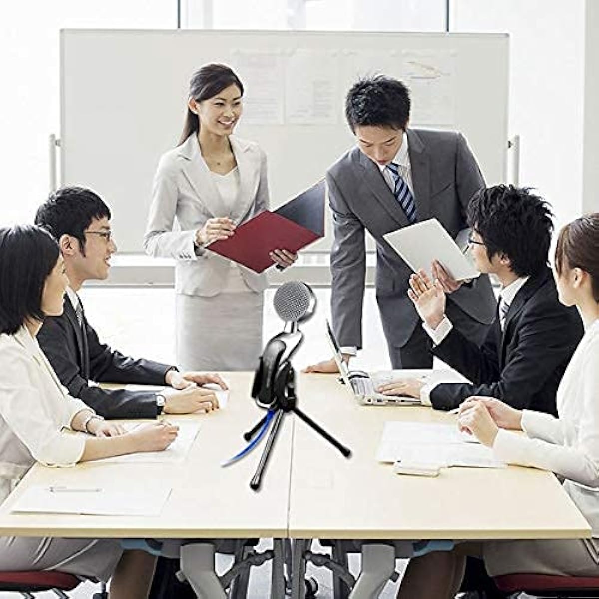 Professional Sound USB Condenser Microphone Podcast Studio for PC Laptop Chat Recording Condenser KTV Microphone