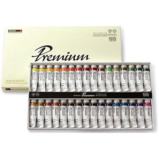 Shinhan Premium Watercolor 15ml Set of 32 (1219150-0032)