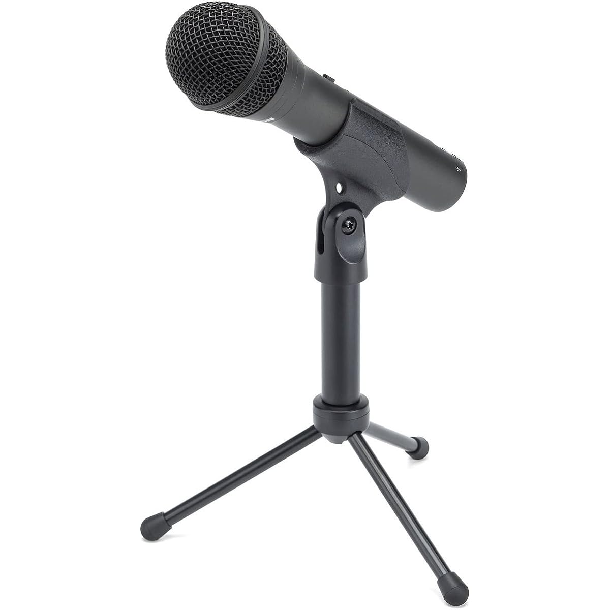 Samson Q2U Handheld Dynamic XLR/USB Microphone Bundle with Boom Arm, Shock Mount and Pop Filter (4 Items)
