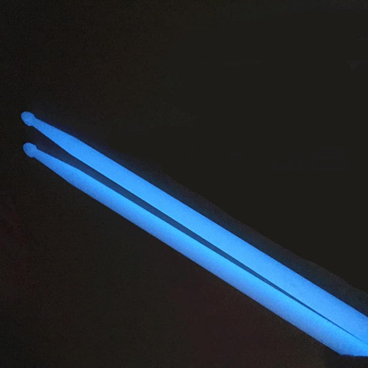 Night Light Drumsticks 5A Luminous Light Up Drumsticks Bright Luminous Drumsticks Bright Light Up Drumsticks for Adults Kids Professionals Blue