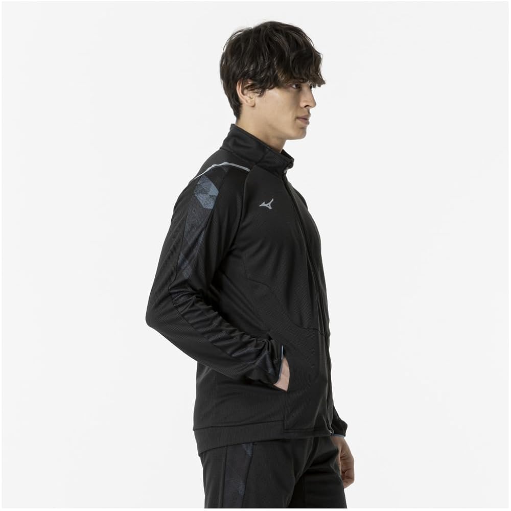 [Mizuno] Training Wear Dry Aeroflow Jacket Highly Ventilated 32MCA556