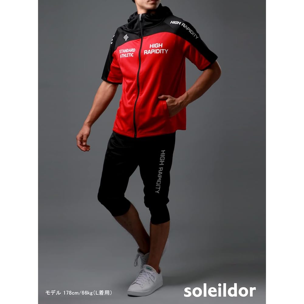 [Soleil Doll] Men's Room Wear, Jersey, Top and Bottom Set, Top and Bottom Setup, Parka, Short Sleeve, Pants, Sportswear