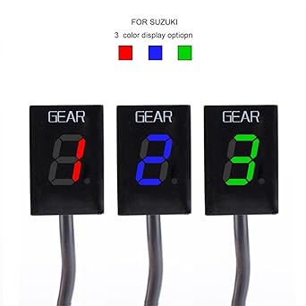 Digital Meter Display Motorcycle Speed Digital Meter Suzuki GSXR1400 GSXR GSX-R GSX 1400 2004-2009 Bike Gear Indicator Moto Accessories Indicator Meter Display