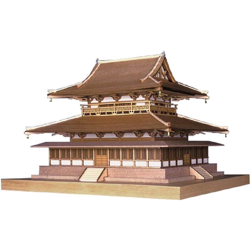 Woody Joe 1/150 Horyuji Five-storied Pagoda Wooden Model Assembly Kit