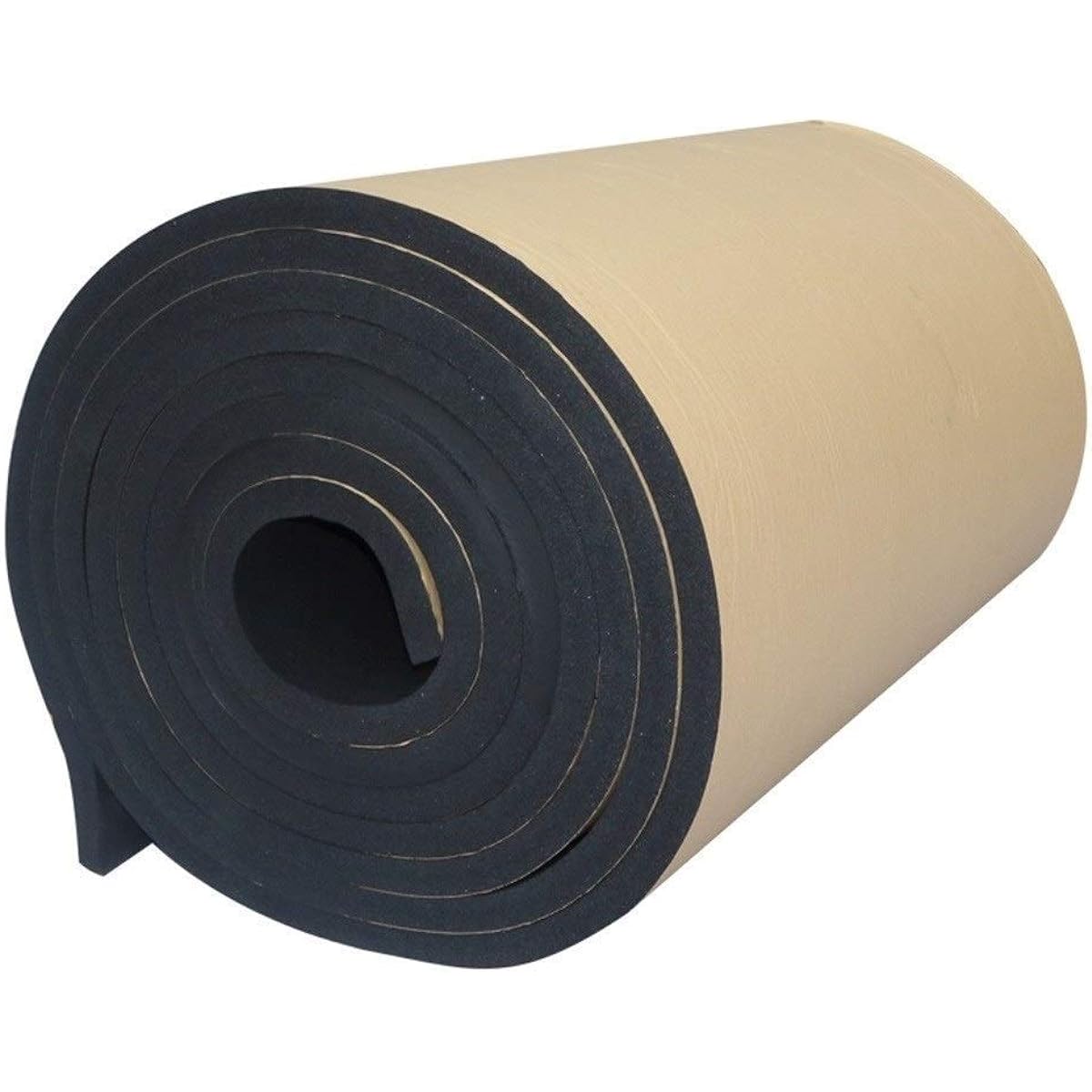 Black Soundproof Foam, Self-Adhesive Sound Absorbing Cotton Easy to Install Office Conference Room Acoustic Panel Size: 1.5M