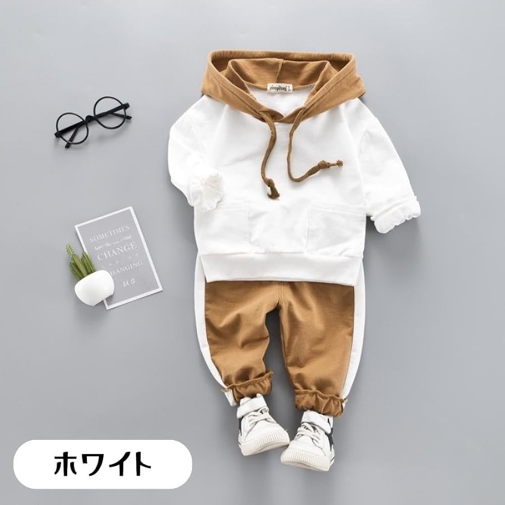 [EnDast] Long Sleeve Hoodie, Sweatpants, Top and Bottom Set, Long Sleeve, Boys, Korean Children's Clothes, Autumn, Winter, Spring Setup, Boys' Sweatshirts, 80cm, 90cm, 100cm, 110cm