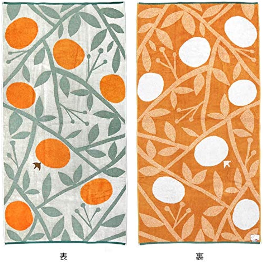 Imabari Towel Ehime's Journey Story MIKAN (Bath Towel, White)