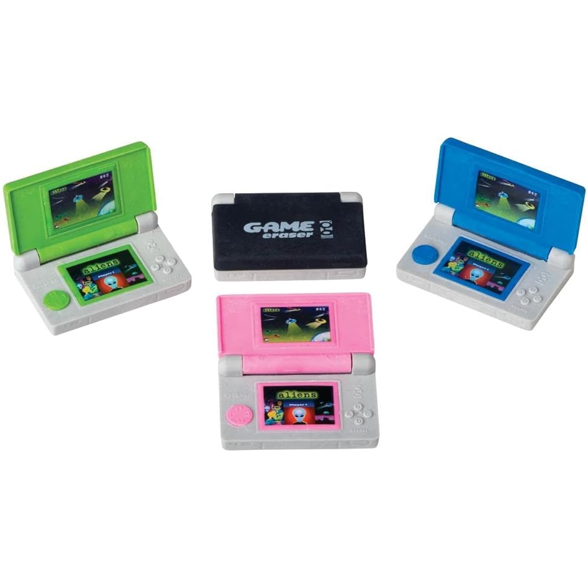 Raymond Geddes Kids Game Erasers (24-Pack)