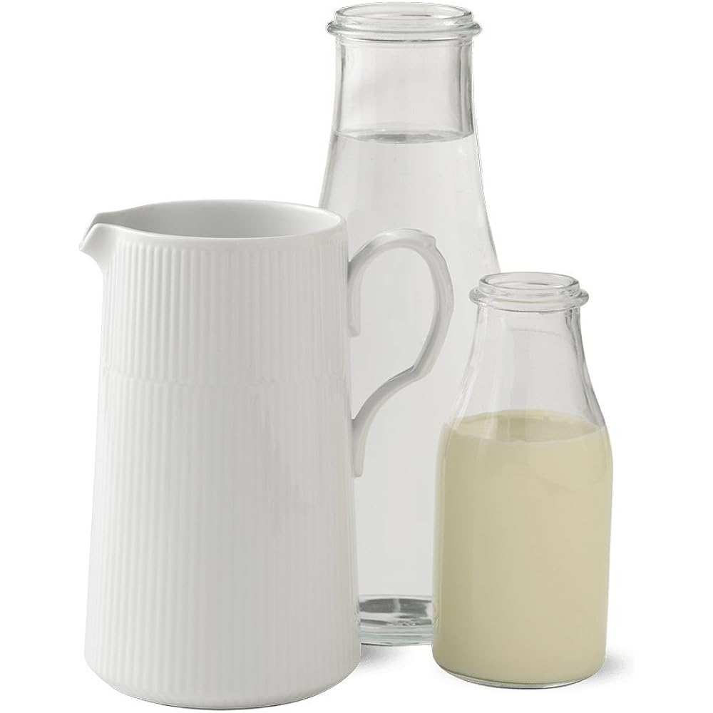 [Regular Imported Product] Royal Copenhagen White Fluted Jug 1500ml Wedding Gift 1020511