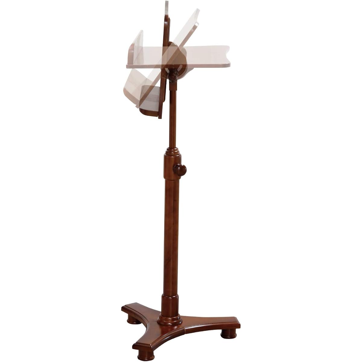 Kiktani Music Stand Wooden Height Adjustment 650~1,000mm (580mm) FS-GS BLK