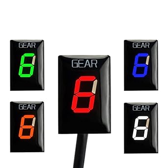 Speed Display Meter Motorcycle Gear Indicator Position Display ECU Direct Mount Speedometer For Yamaha YZF-R1 R6 XJR400 MT01 MT03 FZ8 FZ1 FZ6 FZ16