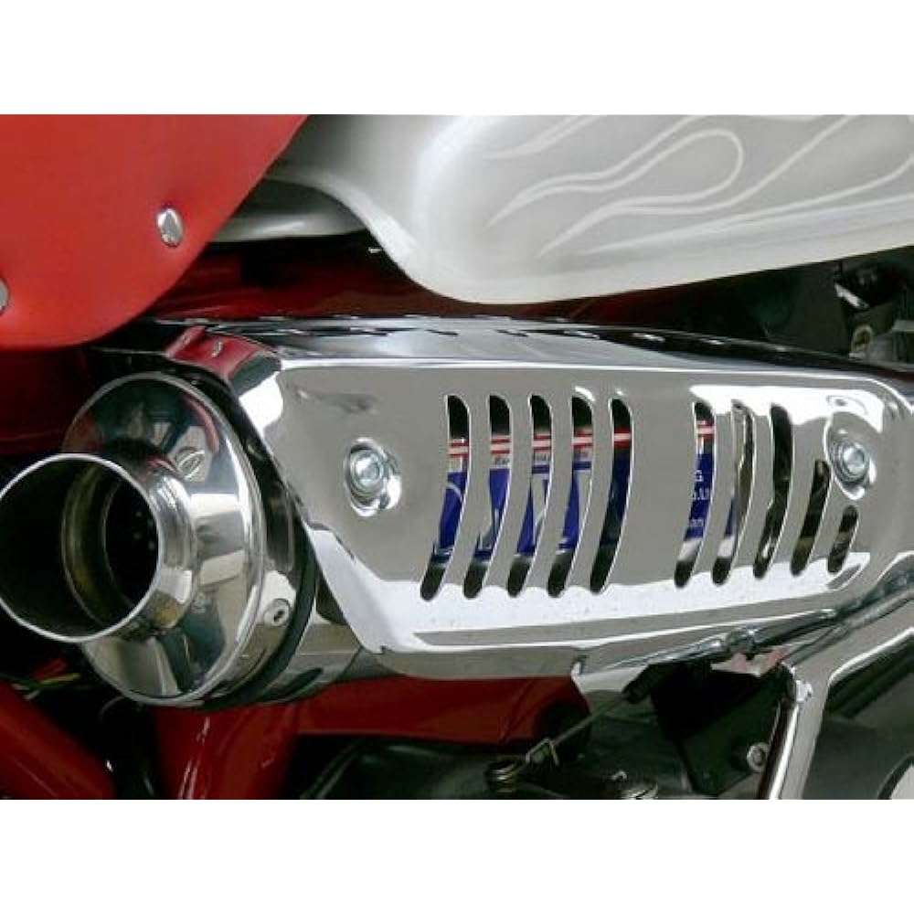 OVER RACING Over Racing Full Exhaust Muffler Stainless Steel Titanium Up Muffler MONKEY Z50J [Monkey] 13-01-38
