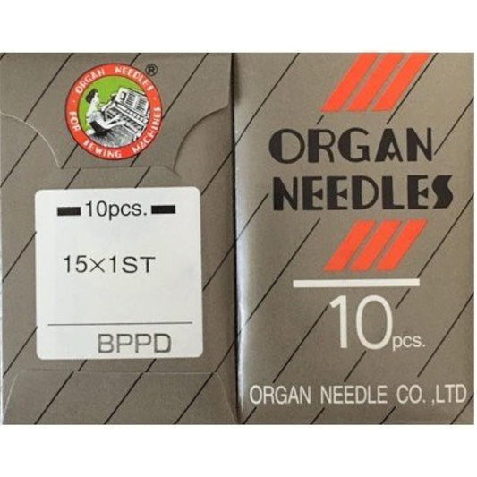 100 15X1ST Titanium Ball Point Flat Shank Embroidery Needles (same as 130/705H-E) (12 BPPD (Metric 80))