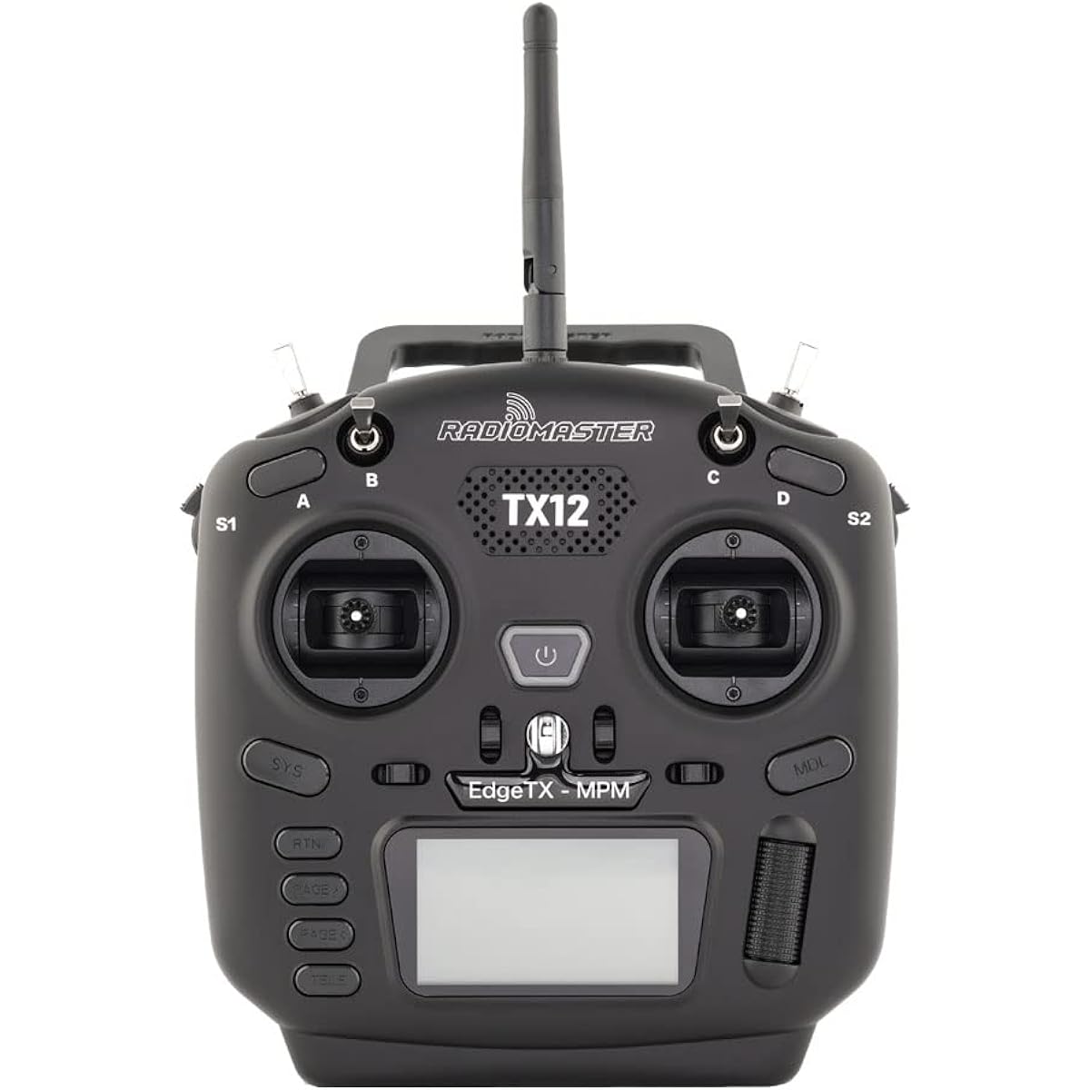 [New model] RadioMaster TX12 MKⅡ 2.4G 16CH EdgeTX radio transmitter Compact design CC2500 multi-protocol Radio law certified QC 3.0 charging mode 2