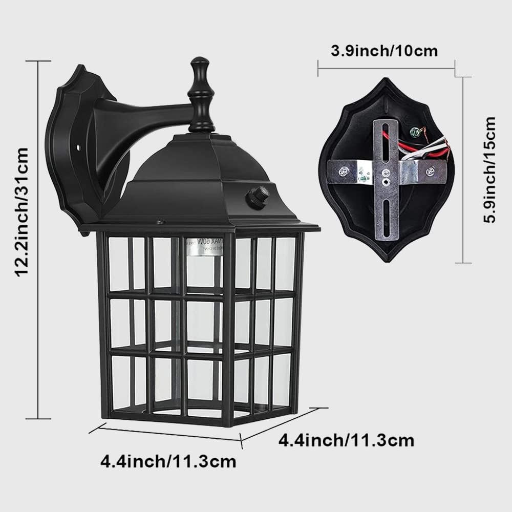 Entrance Light, Porch Light, Light Sensor Light, Light Sensor, Japanese Style, Outdoor, Rainproof Lighting Fixture, Automatic Night Light, Bracket Light, Wall Lamp, Stylish, Marine Lamp, Retro Style,