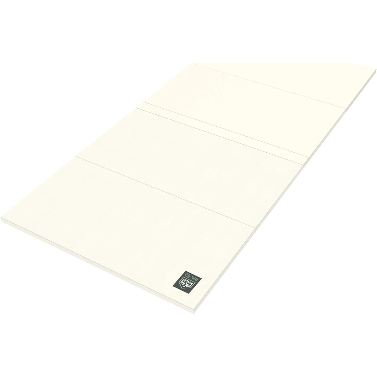 [Non-slip] Foldable children's play mat CREAM HAUS Cream House Premium Easy to clean baby play mat Shock absorbing Waterproof Soundproof Non-slip play mat 250*140cm Cream color (CREAM)