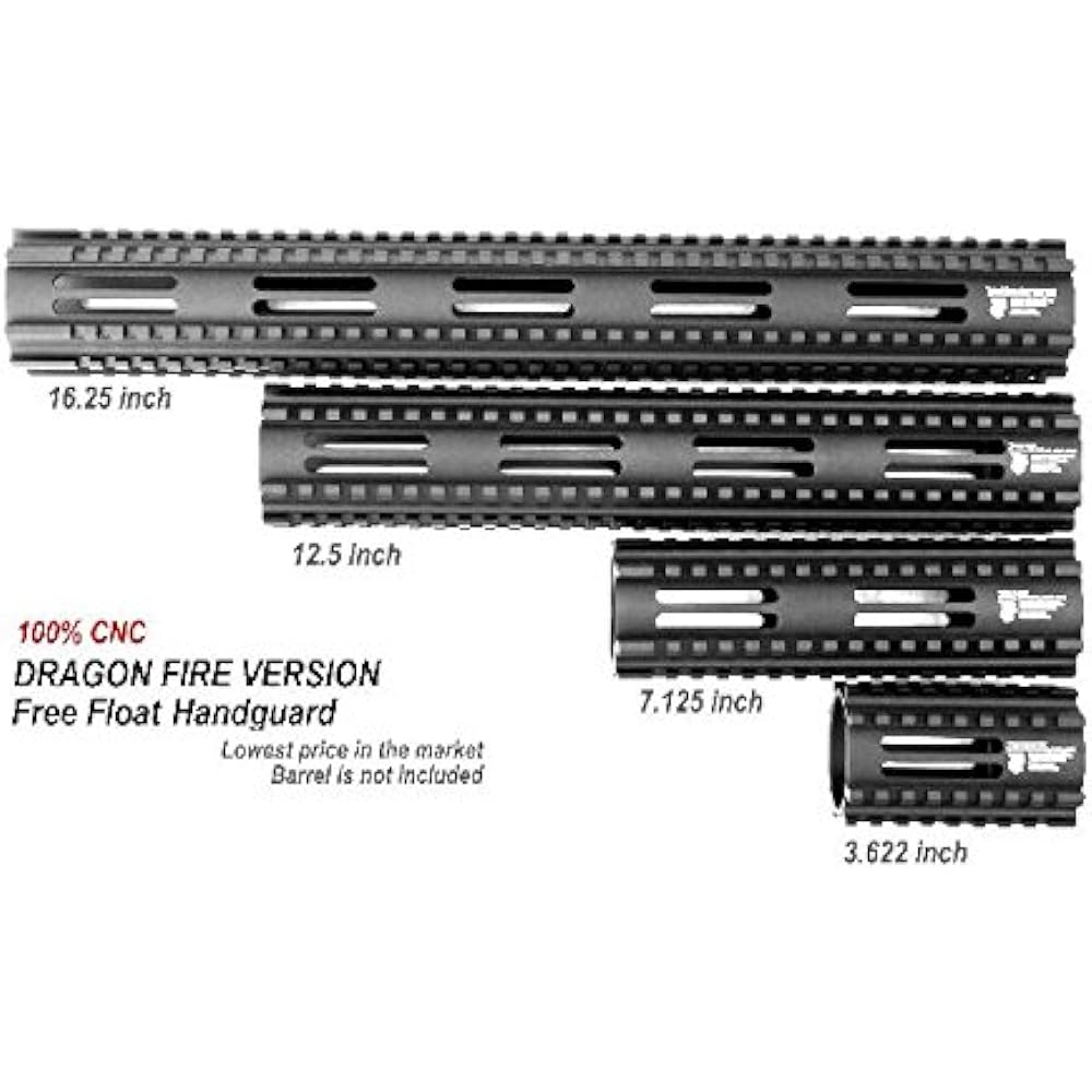 Mad Bull Airsoft F7125 Dragon Fire Handguard Rail 7.125" D02-002