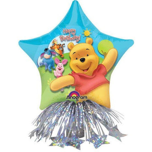 14 " Pooh Birthday Star Centerpiece