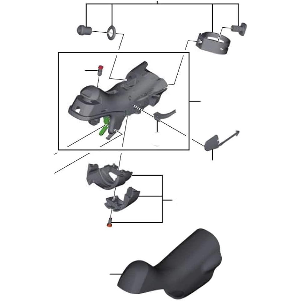 SHIMANO ST-5800 bracket unit Y01G980