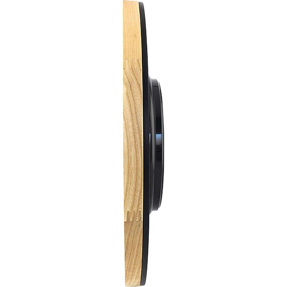 El Commune Bauhaus Clock Wall Hanging Alfarn Black WCL-009