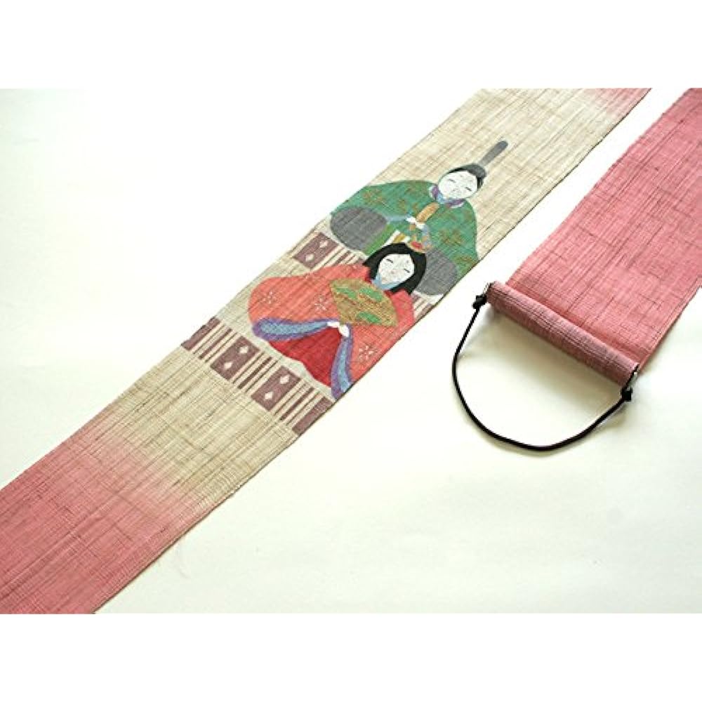 Thin Tapestry Hina Hand-painted Tapestry Hanging Scroll Spring Hinamatsuri